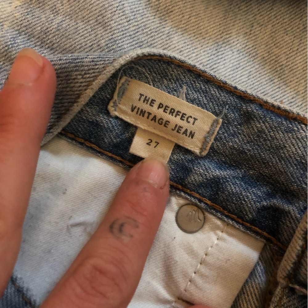 Madewell The Perfect Vintage Jean size 27 - Picture 3 of 7